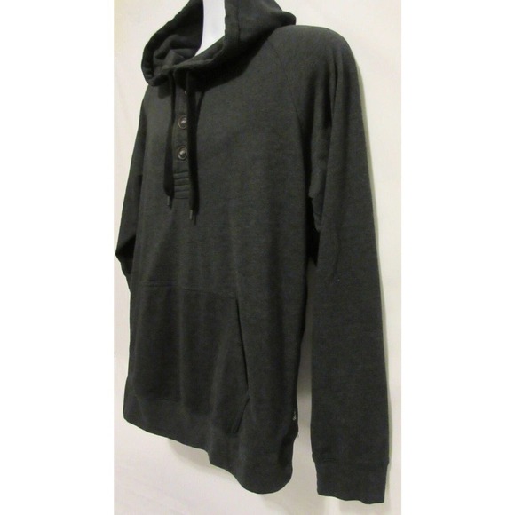 Howe Creative Workforce Mens Size Large Pullover Sweater Hoodie Gray Grey Shirt - Picture 4 of 10